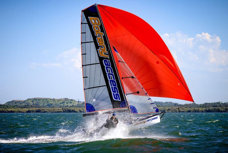 Botany Access 3rd - 113th Botany Bay Championships photo copyright SailMedia taken at Manly 16ft Skiff Sailing Club and featuring the 16ft Skiff class