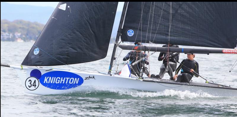 Beashel wins race 4 - 2023 Zhik Combined High Schools Championships Day 2 photo copyright Redhotshotz - Chris Munro taken at Belmont 16ft Sailing Club and featuring the 16ft Skiff class