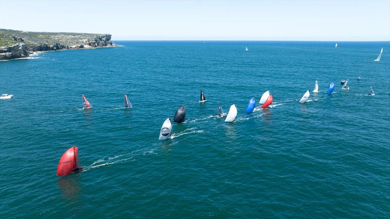 Manly Skiffs Club Championship Heat 6 - photo © SailMedia