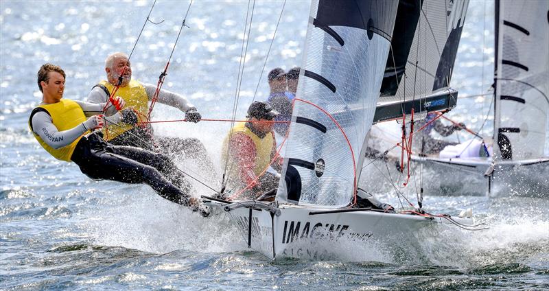 13' & 16' Skiff National Championships Day 3 - Imagine Signage - photo © SailMedia