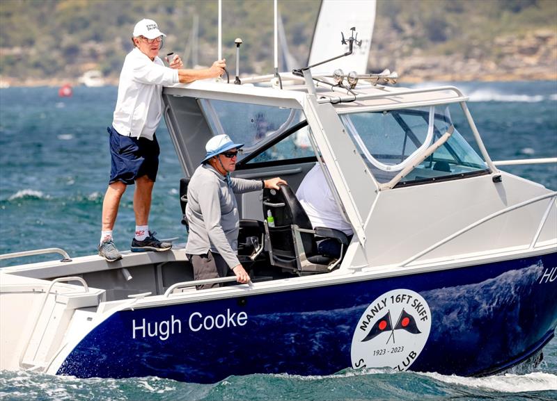 Volunteer fleet photo copyright SailMedia taken at Manly 16ft Skiff Sailing Club and featuring the 16ft Skiff class