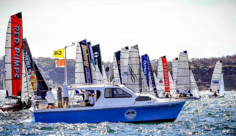 Starboat photo copyright SailMedia taken at Manly 16ft Skiff Sailing Club and featuring the 16ft Skiff class