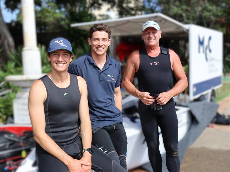 Modern Concept Constructions team on Manly 16s Old Buffers Day - photo © Manly Skiffs