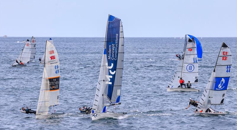 Manly 16ft Skiff Sailing Club Short Course Pointscore Day 3 - photo © SailMedia / Michael Chittenden