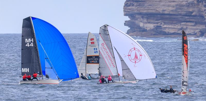 Queens of Buckingham Skiff Team photo copyright Michael Chittenden / SailMedia / Manly 16s taken at Manly 16ft Skiff Sailing Club and featuring the 16ft Skiff class