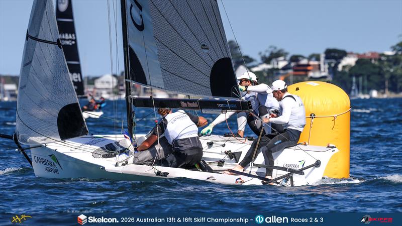 Skelcon Australian 16ft & 13ft Skiff Championship Day 2 - photo © Michael Chittenden