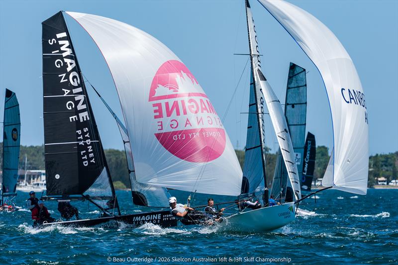 Skelcon Australian 16ft & 13ft Skiff Championship Day 4 - photo © Beau Outteridge