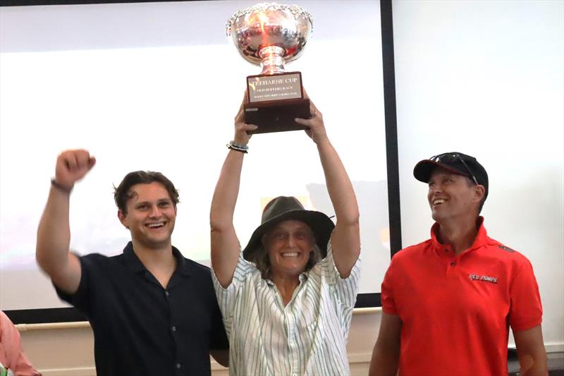 RPR ClareHozack Scratch Winner - 2026 Old Buffers Day photo copyright Timothee Hugnin | Manly 16s taken at Manly 16ft Skiff Sailing Club and featuring the 16ft Skiff class