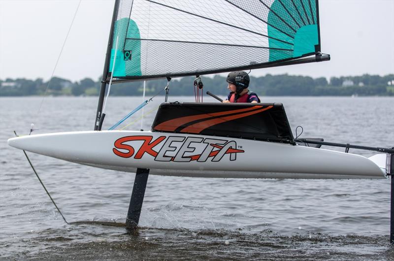 U.S. SailGP Team hosts inaugural Foiling First photo copyright U.S. SailGP Team taken at  and featuring the SKEETA class