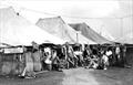 The camp at Suva when Fiji hosted the 1952 JJ Giltianan 18 Footer Championship © 18ft Skiff Class