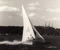 Porter Marine, moments before the capsize which broke f'ard hand John Levee's leg © Archive