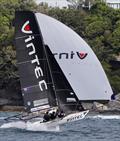 Tom in action just a few races into his 18 footers career in 2020