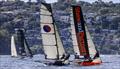 JJ Giltinan 18ft Skiff World Championship 2026 Race 8 - Yandoo and Shaw and Partners duel