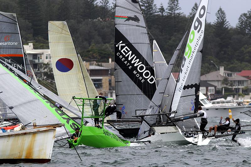 Sydney City Marine hit Viagogo during the 3-Buoys Challenge Series race 5 start - photo © Frank Quealey