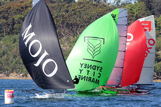 The race behind the winner in race 7 of the 3-Buoys Challenge - photo © Frank Quealey