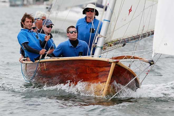 Historical skiff Australia racing in the 178th Australia Day Regatta - photo © Howard Wright / www.imagephoto.com.au