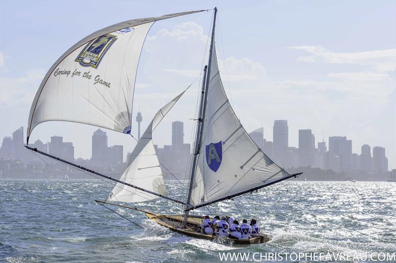 Historical Skiff Australian Championship in Sydney - photo © Christophe Favreau / www.christophefavreau.com