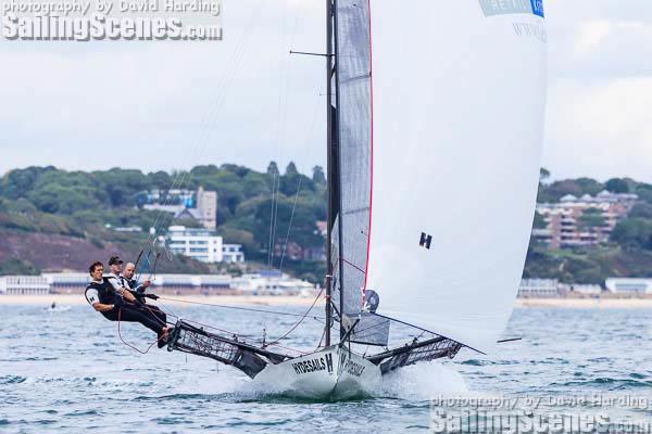 18ft Skiff Nationals at Parkstone - photo © David Harding / www.sailingscenes.com