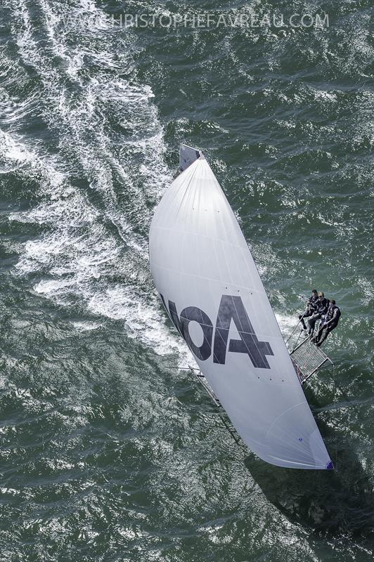 18ft Skiff San Francisco Regatta photo copyright Christophe Favreau / www.christophefavreau.com taken at St. Francis Yacht Club and featuring the 18ft Skiff class