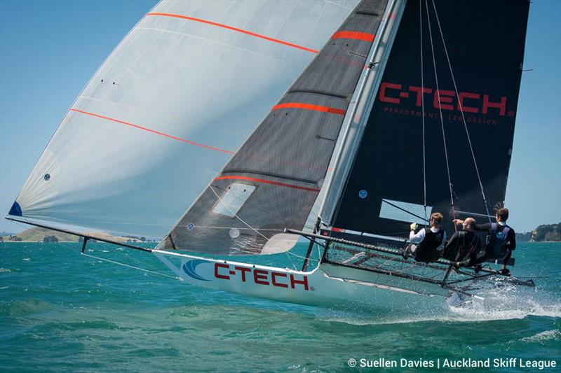 C-Tech at the NZ Championship - photo © Suellen Hurling / Auckland Skiff League