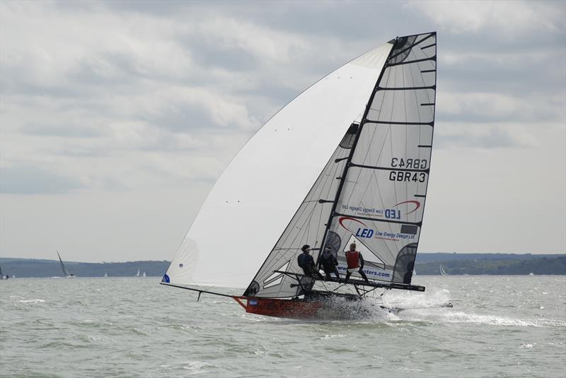 UK 18ft Skiff Grand Prix Round 1 at Calshot - photo © Marcus Roberts