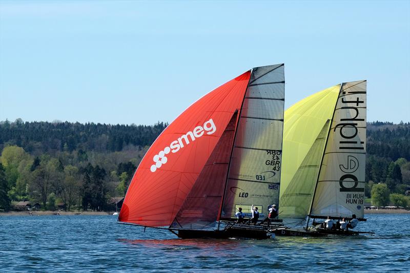 18ft Skiff European Grand Prix Round 1 at Ammersee - photo © Frank Reger / DSC