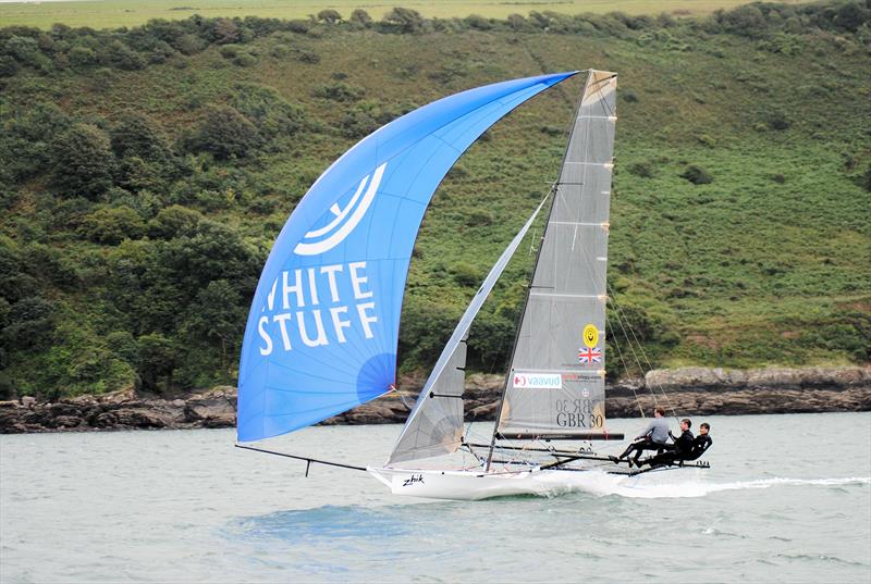 18ft Skiff UK Nationals at Plymouth day 1 - photo © Keith Kendall