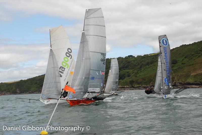 18ft Skiff UK Nationals at Plymouth day 2 photo copyright Daniel Gibbons taken at Mount Batten Centre for Watersports and featuring the 18ft Skiff class