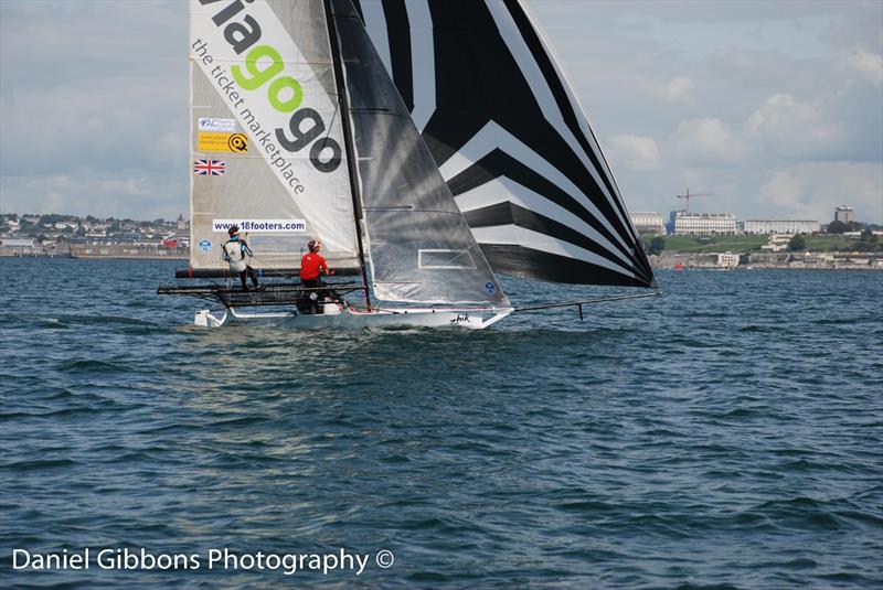 18ft Skiff UK Nationals at Plymouth day 3 - photo © Daniel Gibbons