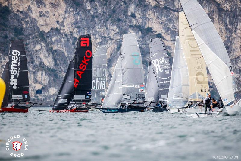 18ft Skiff World Championship for the Mark Foy Trophy on Lake Garda photo copyright Circolo Vela Arco / Jacapo Salvi taken at Circolo Vela Arco and featuring the 18ft Skiff class