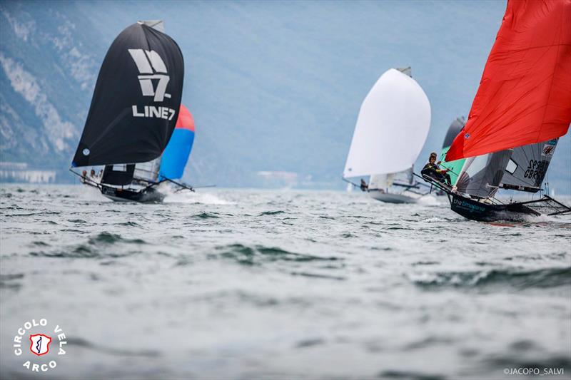 18ft Skiff World Championship for the Mark Foy Trophy on Lake Garda - photo © Circolo Vela Arco / Jacapo Salvi