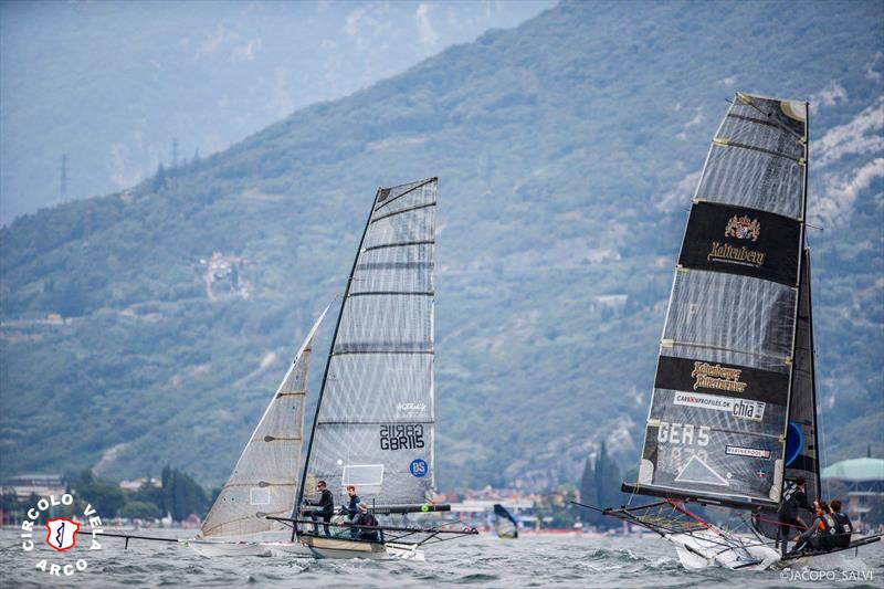 18ft Skiff World Championship for the Mark Foy Trophy on Lake Garda - photo © Circolo Vela Arco / Jacapo Salvi