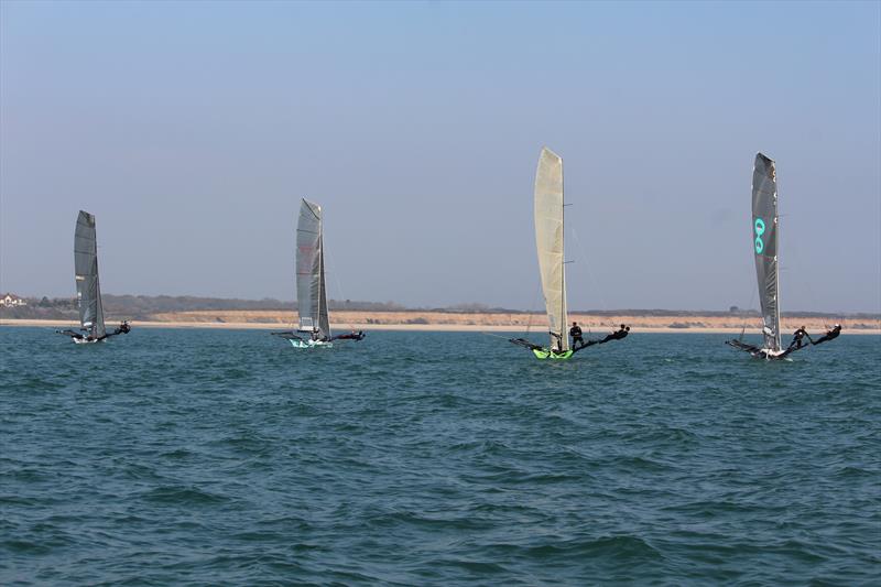 Allspars 18ft Skiff Solent Grand Prix Series Round 1 - photo © Scott Bonner / Mattis Prince