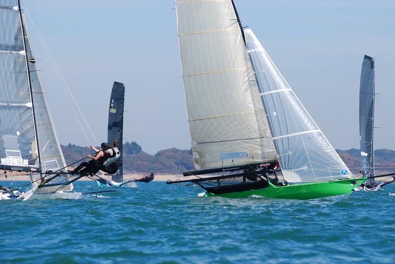 Allspars 18ft Skiff Solent Grand Prix Series Round 4 - photo © Harry Sullivan / Kate Sullivan