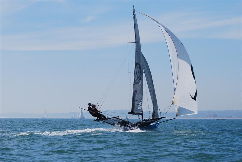 Allspars 18ft Skiff Solent Grand Prix Series Round 4 photo copyright Harry Sullivan / Kate Sullivan taken at  and featuring the 18ft Skiff class