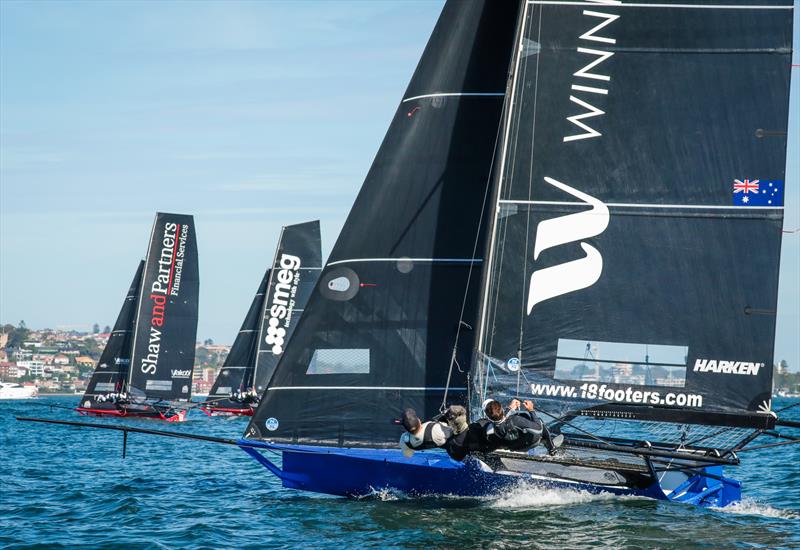 Races 8 & 9 on day 5 the 2020 18ft Skiff JJ Giltinan Championship - photo © Michael Chittenden