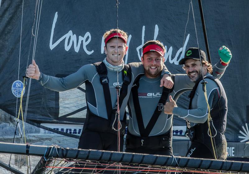 Races 8 & 9 on day 5 the 2020 18ft Skiff JJ Giltinan Championship photo copyright Michael Chittenden taken at Australian 18 Footers League and featuring the 18ft Skiff class