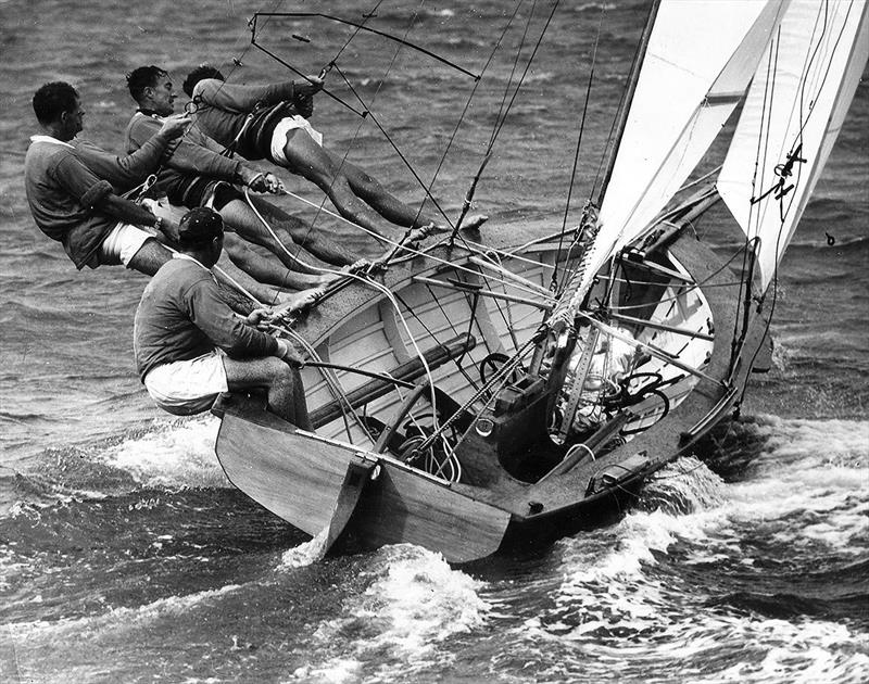 New Zealand's 18ft Skiff Racing Record: 1960, Surprise defeated a small fleet in Auckland photo copyright Archive taken at  and featuring the 18ft Skiff class