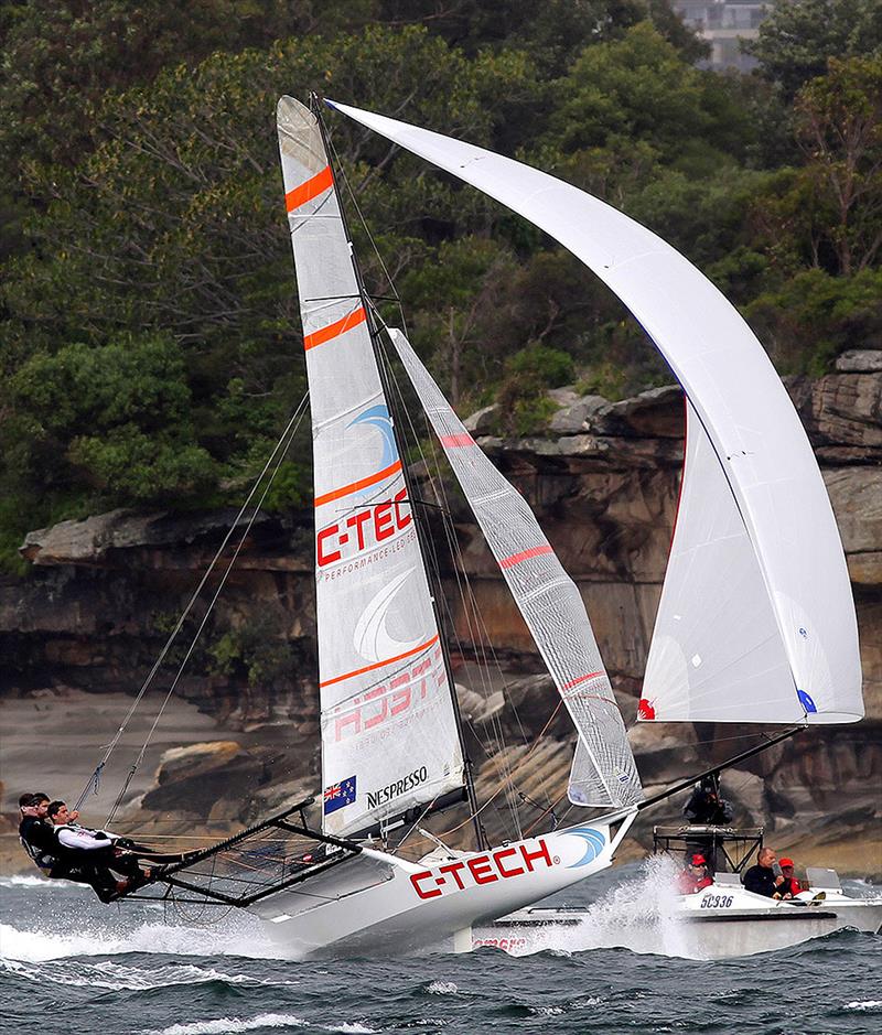 New Zealand's 18ft Skiff Racing Record: C-Tech skipper Alex Vallings has been a leading Kiwi contender for the past decade - photo © Frank Quealey
