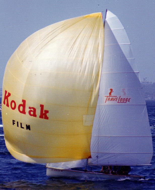 TraveLodge International (USA) in 1973, was a brand new Bruce Farr boat photo copyright Archive taken at Australian 18 Footers League and featuring the 18ft Skiff class