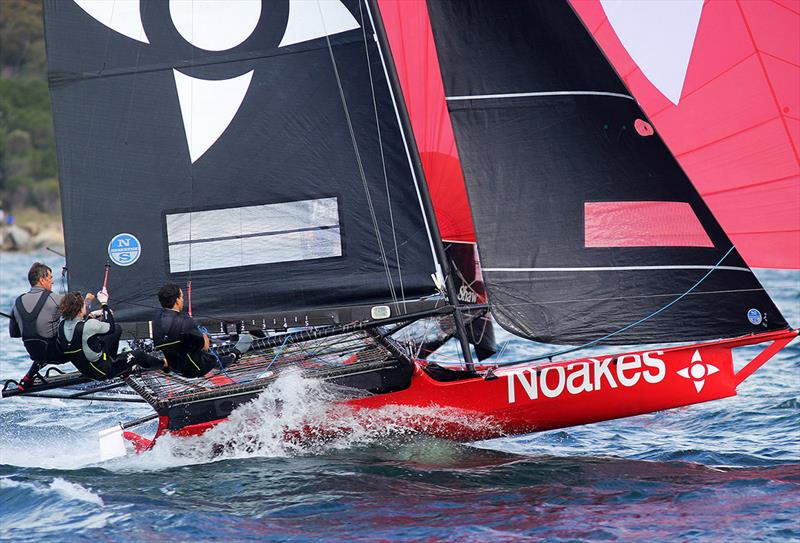 Talented Noakesailing team, led by Sean Langman photo copyright Frank Quealey taken at Australian 18 Footers League and featuring the 18ft Skiff class