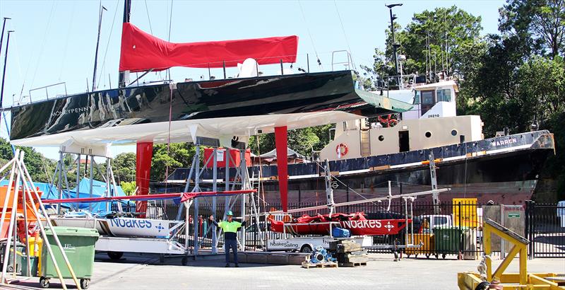 Sean's world of boats photo copyright Frank Quealey taken at Australian 18 Footers League and featuring the 18ft Skiff class