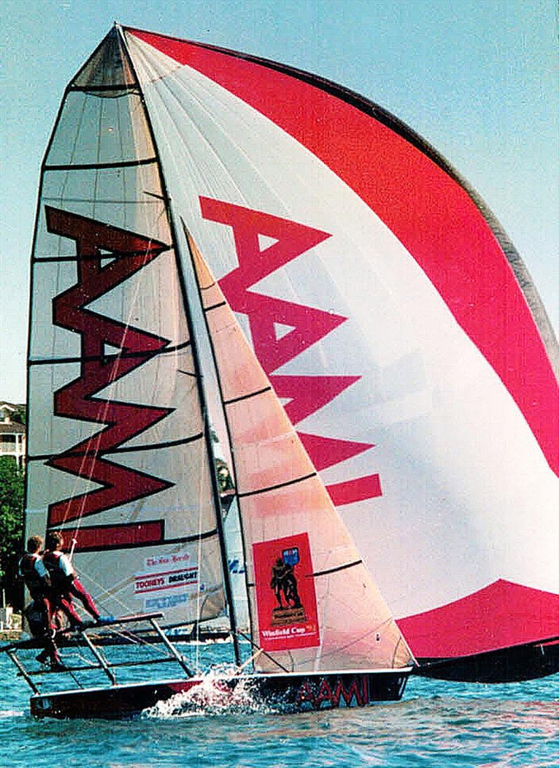 18ft Skiff JJ Giltinan Champion AAMI photo copyright Archive taken at Australian 18 Footers League and featuring the 18ft Skiff class