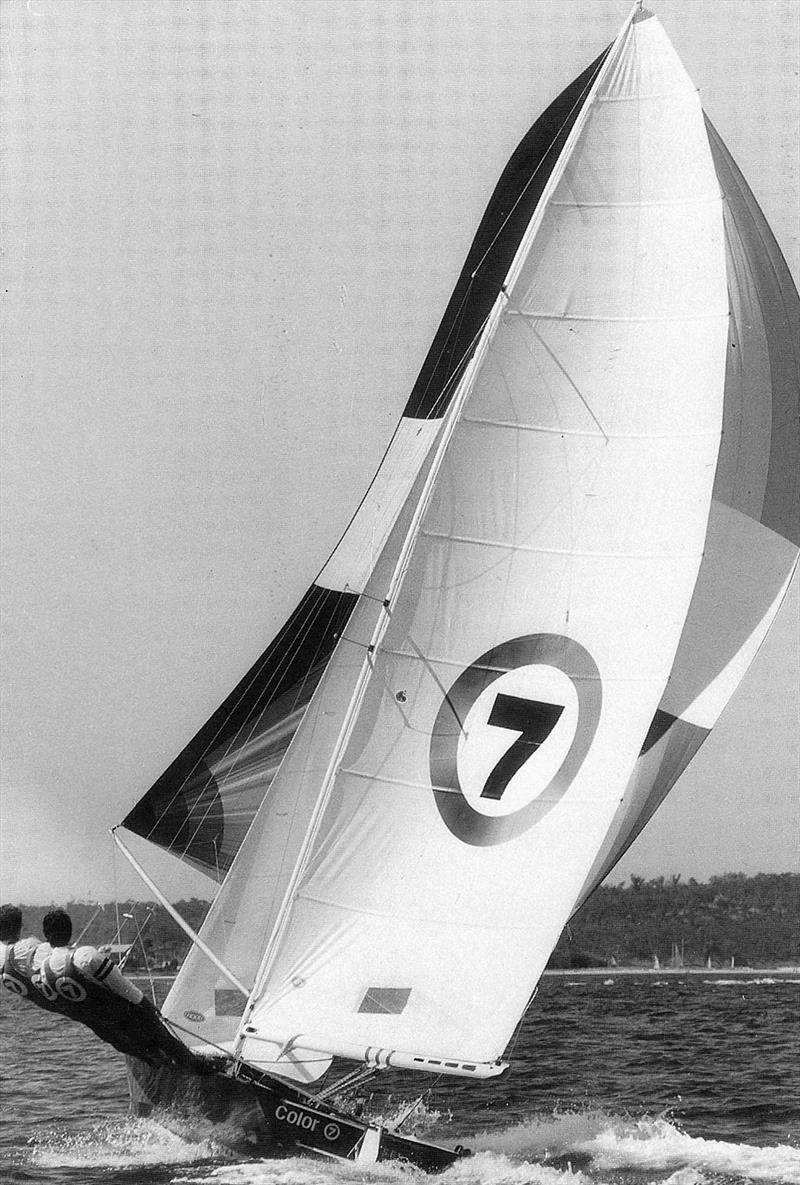 18ft Skiff Golden Era: Color 7 photo copyright Archive taken at Australian 18 Footers League and featuring the 18ft Skiff class