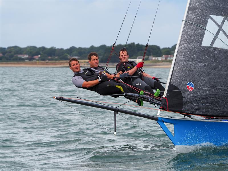 18ft Skiff racing at Calshot - photo © Kate Sullivan