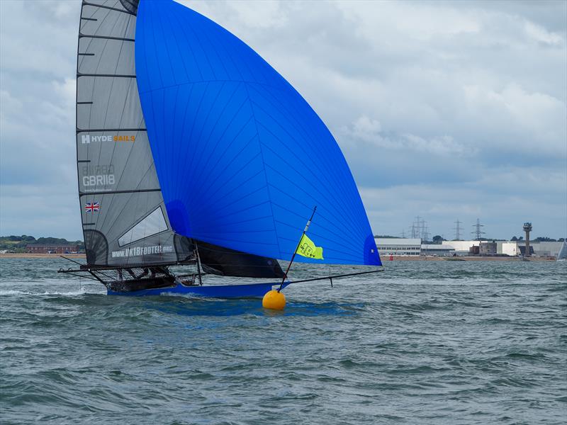 18ft Skiff racing at Calshot - photo © Kate Sullivan