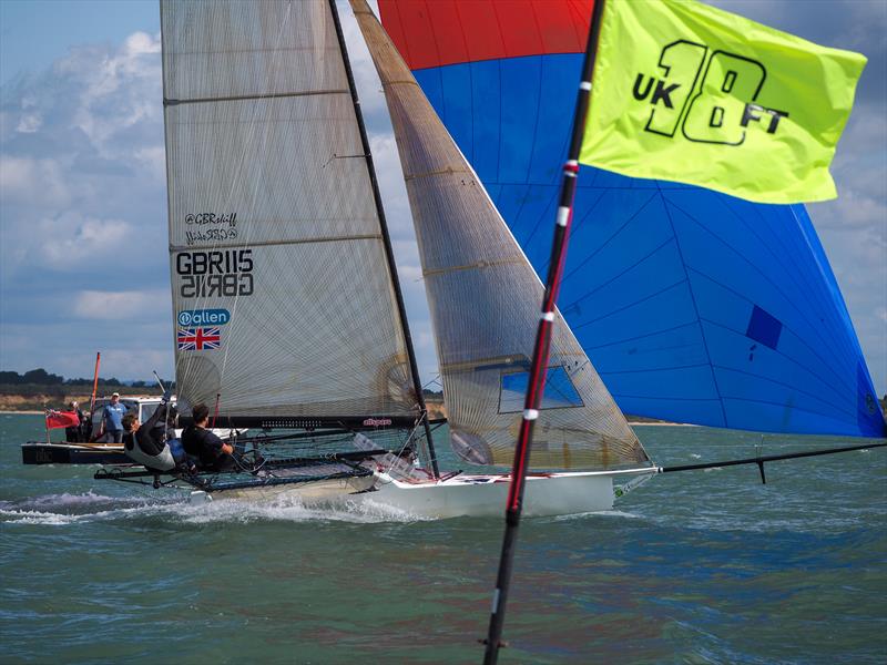 2021 UK 18ft Skiff National Championships - photo © Kate Sullivan