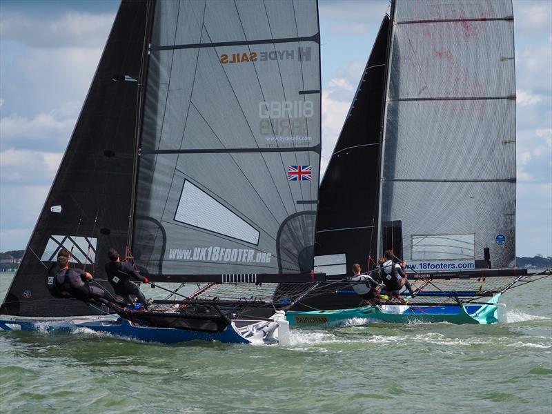 2021 UK 18ft Skiff National Championships - photo © Kate Sullivan