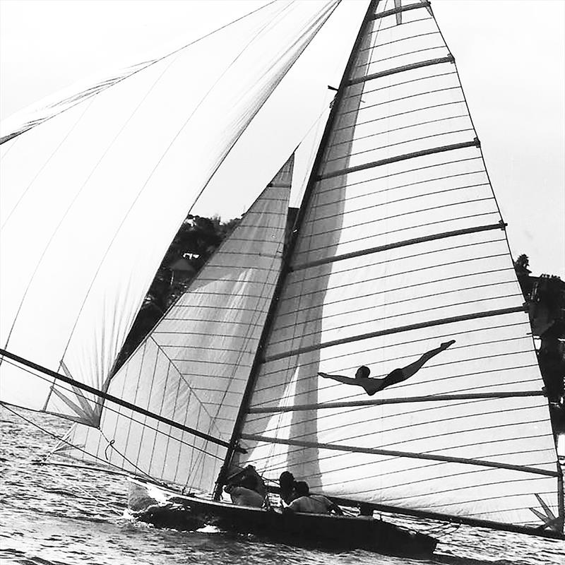 Jantzen Girl photo copyright Archive taken at Australian 18 Footers League and featuring the 18ft Skiff class