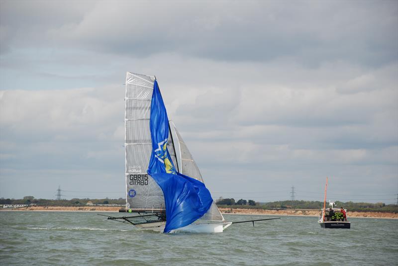 18ft Skiff Solent Grand Prix Series - Round 1 photo copyright Marcus Roberts taken at Calshot Sailing Club and featuring the 18ft Skiff class
